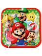 8 platos de Super Mario Bros pequeños (18cm) - AMSCAN | Funidelia