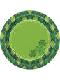 8 platos pequeños de cuadros verdes Happy St Patrick’s Day (18 cm) - Unique | Funidelia