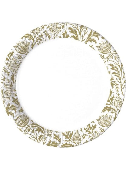 8 platos Royal Flowers (23 cm) - Procos | Funidelia