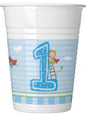 8 vasos Boy’s First Birthday - Procos | Funidelia