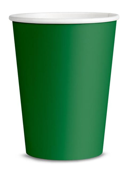 8 vasos color verde - Colores lisos - Funiglobal | Funidelia