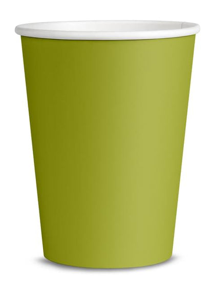 8 vasos color verde lima - Colores lisos - Funiglobal | Funidelia