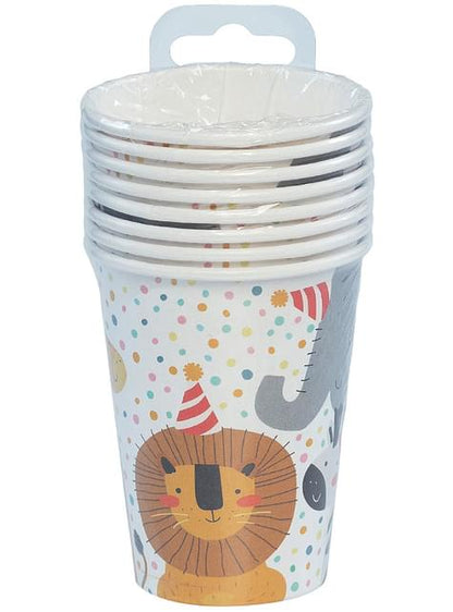 8 vasos de animales - Safari - Boland | Funidelia