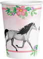 8 vasos de caballos - Beautiful Horses - AMSCAN | Funidelia