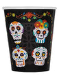 8 vasos de Catrina Día de los muertos - Day of the Dead - Funiglobal | Funidelia