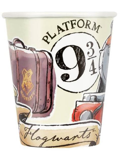 8 vasos de Harry Potter - Harry Potter World - Unique | Funidelia