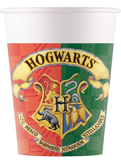 8 vasos de Harry Potter - Hogwarts Houses - Procos | Funidelia
