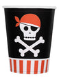 8 vasos de piratas - Pirates Party - Funiglobal | Funidelia