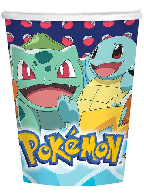 8 vasos Pokémon - Pokémon Collection