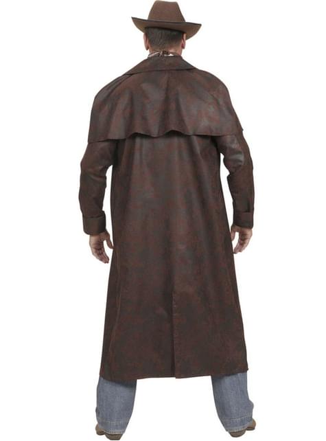 Abrigo de cowboy del oeste para hombre