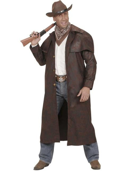 Abrigo de cowboy del oeste para hombre
