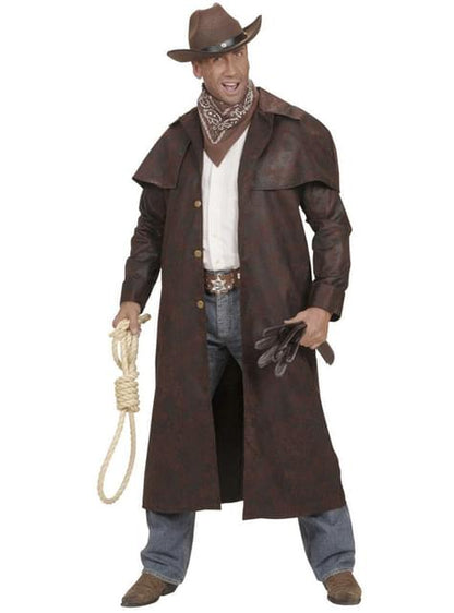 Abrigo de cowboy del oeste para hombre