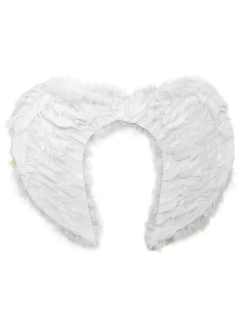 Alas de ángel blancas y doradas para niños - Funiglobal | Funidelia