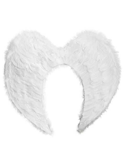 Alas de ángel blancas y doradas - Funiglobal | Funidelia