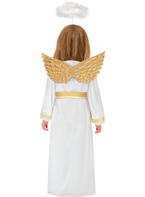 Alas de ángel doradas para niña - Funiglobal | Funidelia
