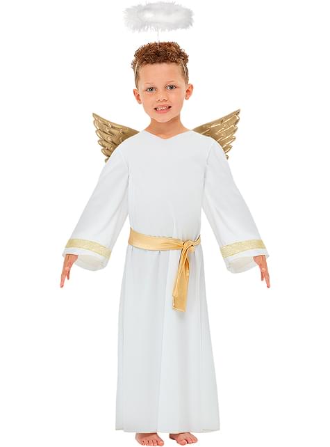 Alas de ángel doradas para niños - Funiglobal | Funidelia