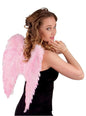 Alas de plumas rosas para adulto