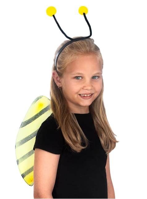 Alas y diadema de abeja para niños - Funiglobal | Funidelia