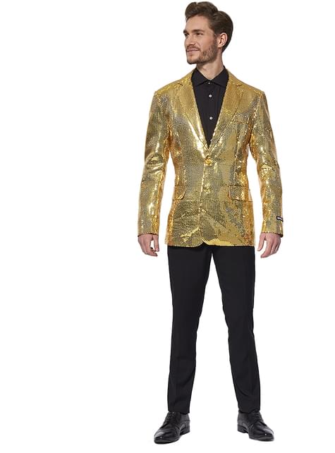 Americana de lentejuelas doradas - Suitmeister - Opposuits | Funidelia