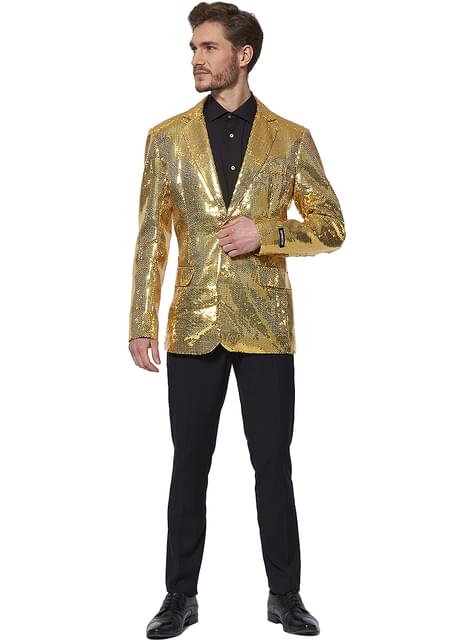Americana de lentejuelas doradas - Suitmeister - Opposuits | Funidelia