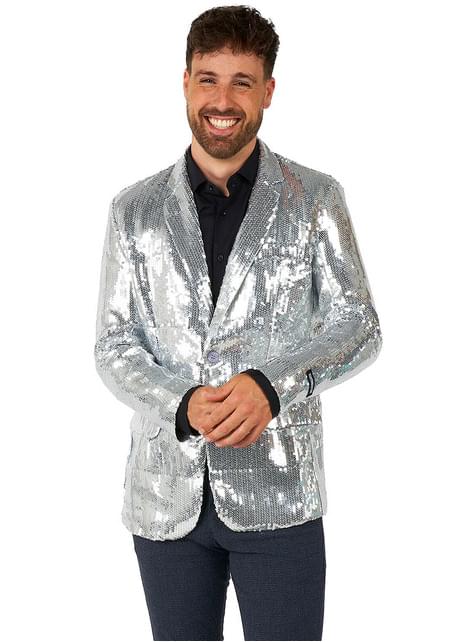 Americana de lentejuelas plateada - Suitmeister - Opposuits | Funidelia