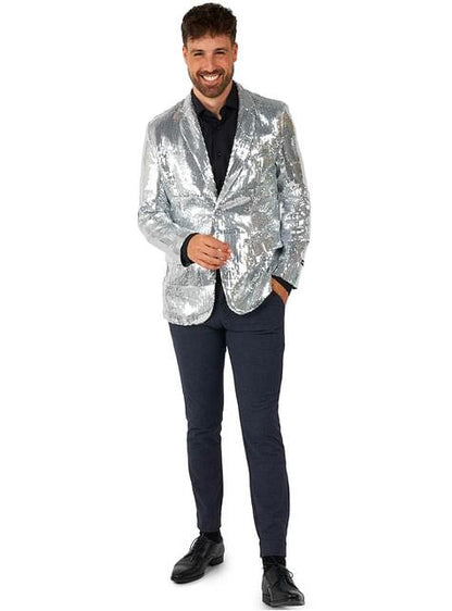 Americana de lentejuelas plateada - Suitmeister - Opposuits | Funidelia
