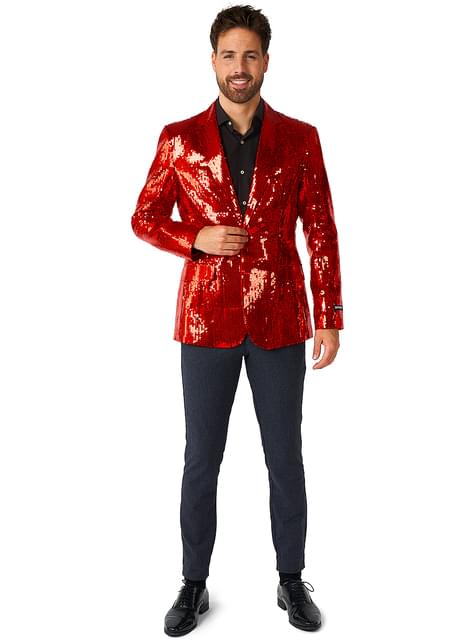 Americana de lentejuelas rojas - Suitmeister - Opposuits | Funidelia