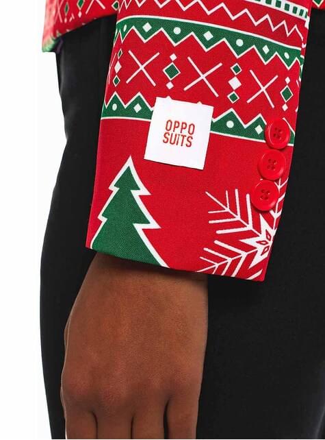 Americana navideña roja para mujer - Opposuits - Opposuits | Funidelia