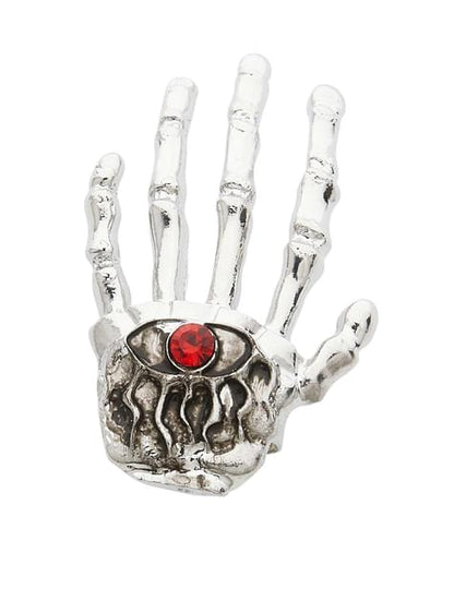 Anillo mano de esqueleto