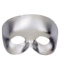 Antifaz plateado liso