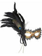 Antifaz salvaje con plumas - Widmann | Funidelia