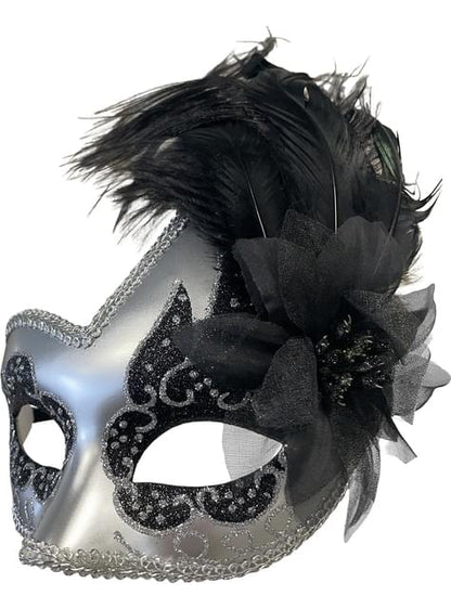 Antifaz veneciano con plumas - Funiglobal | Funidelia