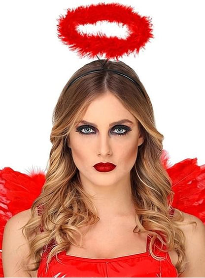 Aureola de ángel rojo - Widmann | Funidelia