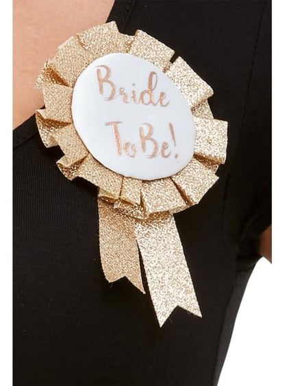 Banda “Bride to Be“ oro rosa para mujer - Smiffys | Funidelia