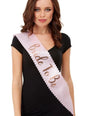 Banda “Bride to Be“ rosa para mujer - Smiffys | Funidelia