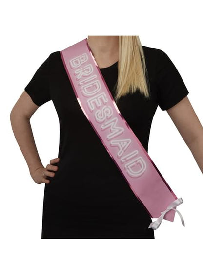 Banda “Bridesmaid“ rosa - Bride Squad - Neviti | Funidelia