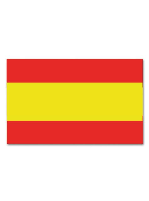 Bandera de España de plástico - Verbetena | Funidelia