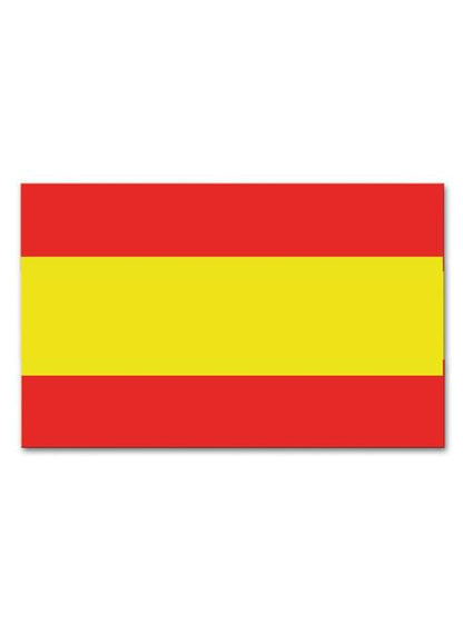 Bandera de España de plástico - Verbetena | Funidelia