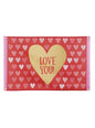 Bandera de tela con corazones - Love You - Boland | Funidelia