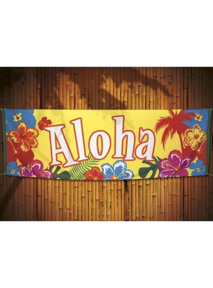 Bandera hawaiana aloha - Hibiscus