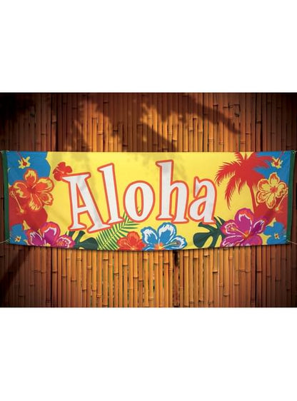 Bandera hawaiana aloha - Hibiscus