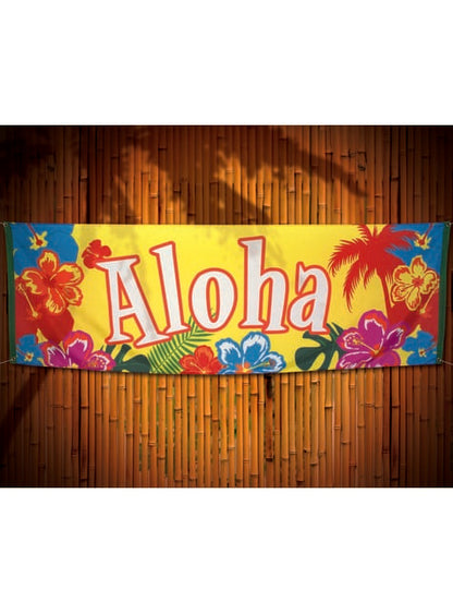 Bandera hawaiana aloha - Hibiscus