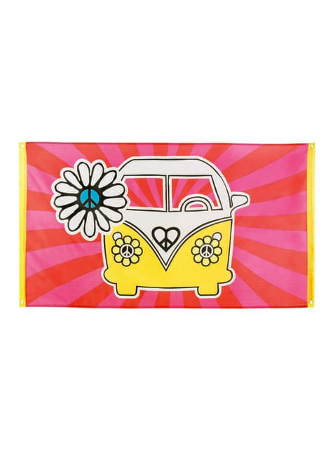 Bandera hippie de los años 60