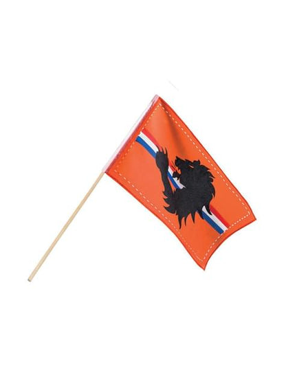 Bandera naranja con franja tricolor - Boland | Funidelia