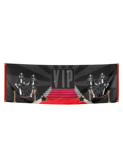 Bandera para fiesta VIP - Elegant Collection - Boland | Funidelia