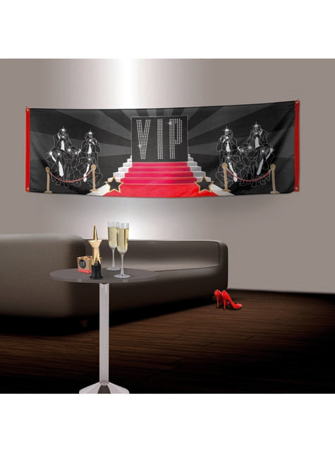 Bandera para fiesta VIP - Elegant Collection - Boland | Funidelia