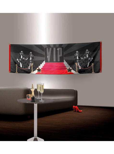 Bandera para fiesta VIP - Elegant Collection - Boland | Funidelia