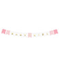 Banderín “Baby Girl“ rosa - Partydeco | Funidelia