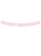 Banderín “Happy Birthday“ rosa pastel - Touch of Gold