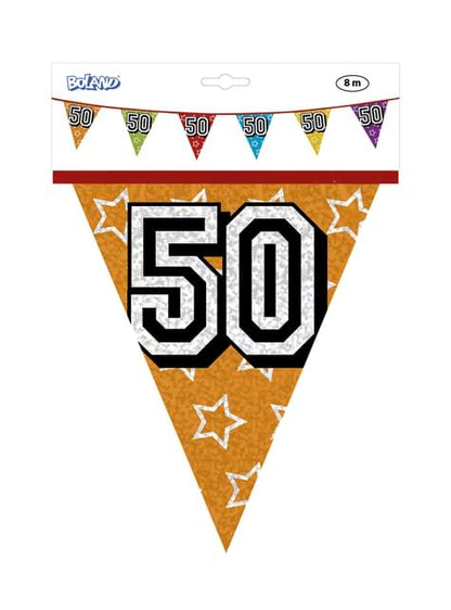 Banderines con número 50 - Boland | Funidelia